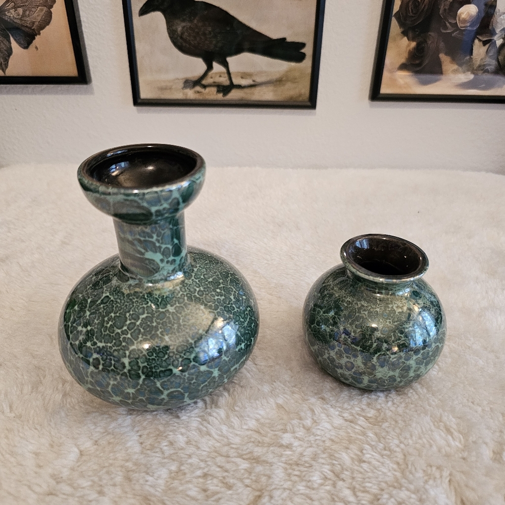 Vintage VEB Haldensleben Mini Vases